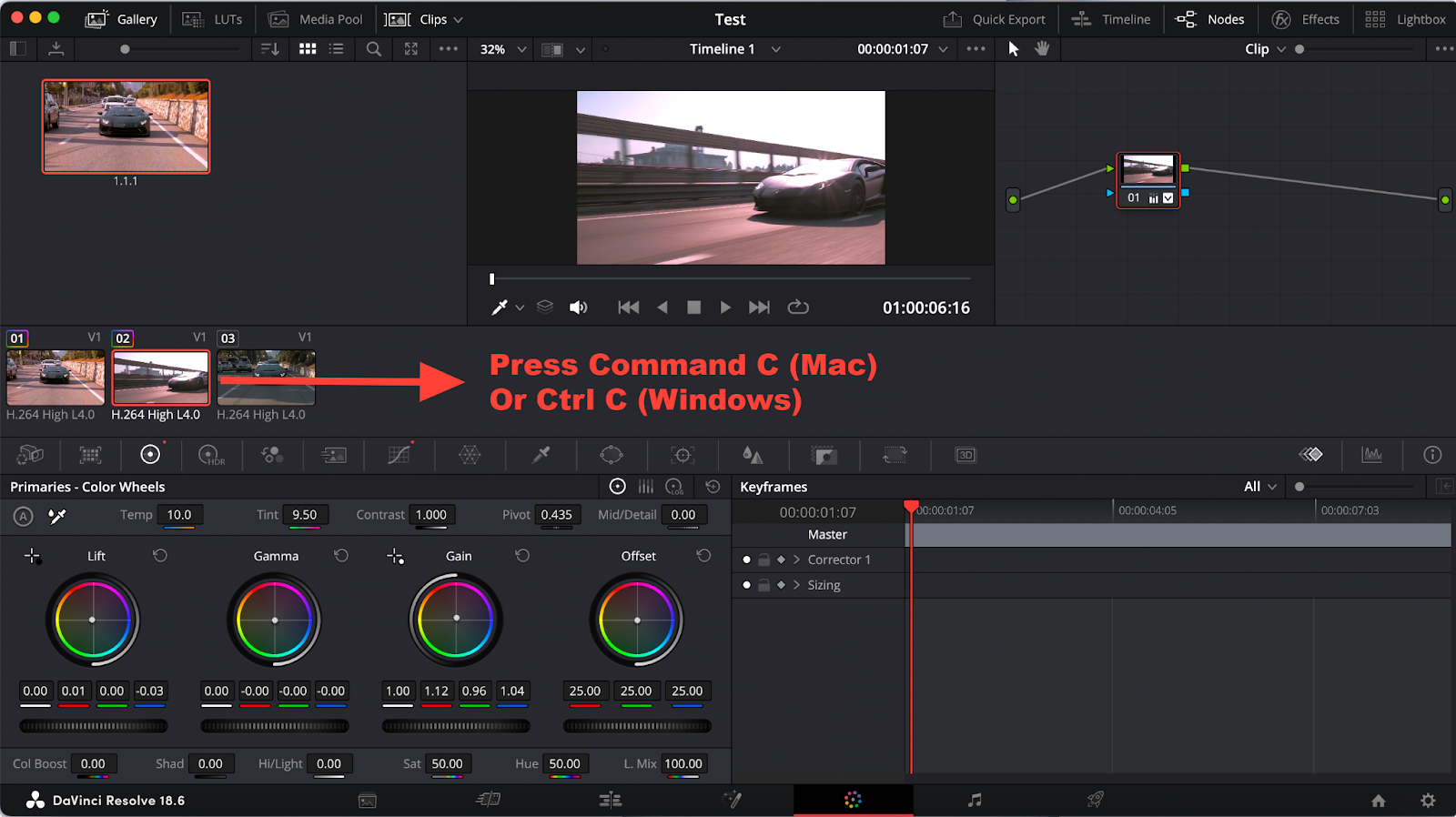 How To Copy Color Grade In DaVinci Resolve 18 2024 how-to-copy-color-grade-in-davinci-resolve-18-2024