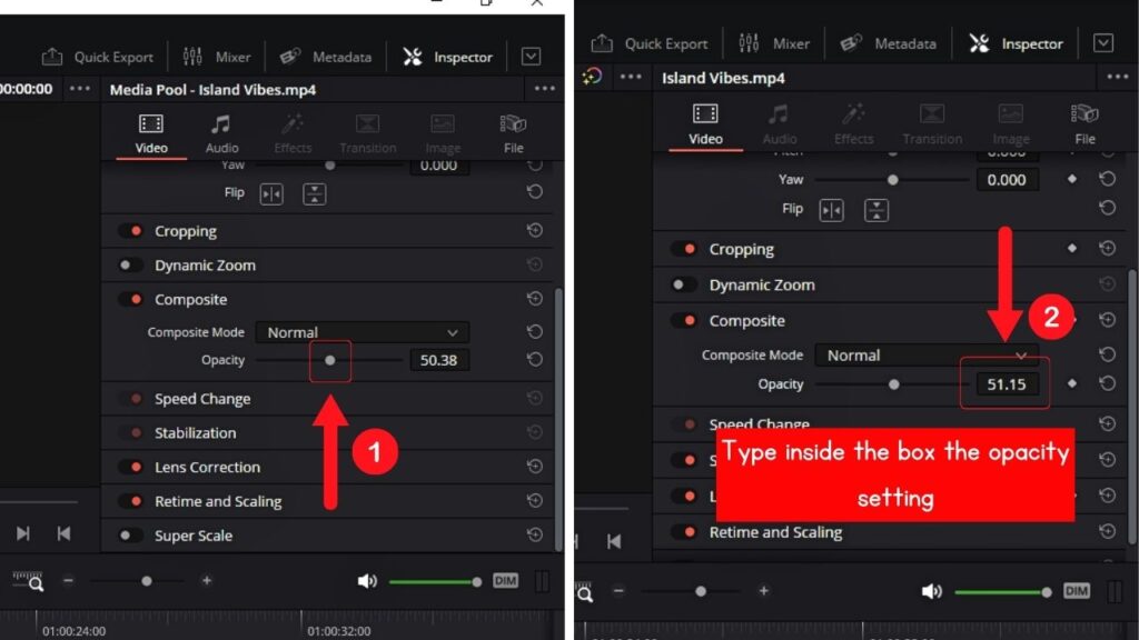 How To Change Opacity Of A Video In Davinci Resolve 18 2024 How To Change Opacity Of A Video In Davinci Resolve 18 2024