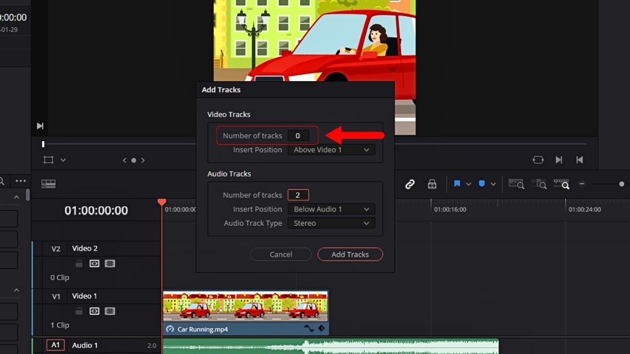 Add Audio Track in DaVinci Resolve 18 (+ Shortcut) 2024