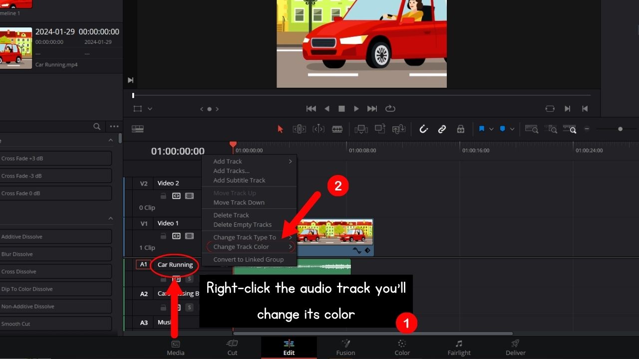 Add Audio Track in DaVinci Resolve 18 (+ Shortcut) 2024